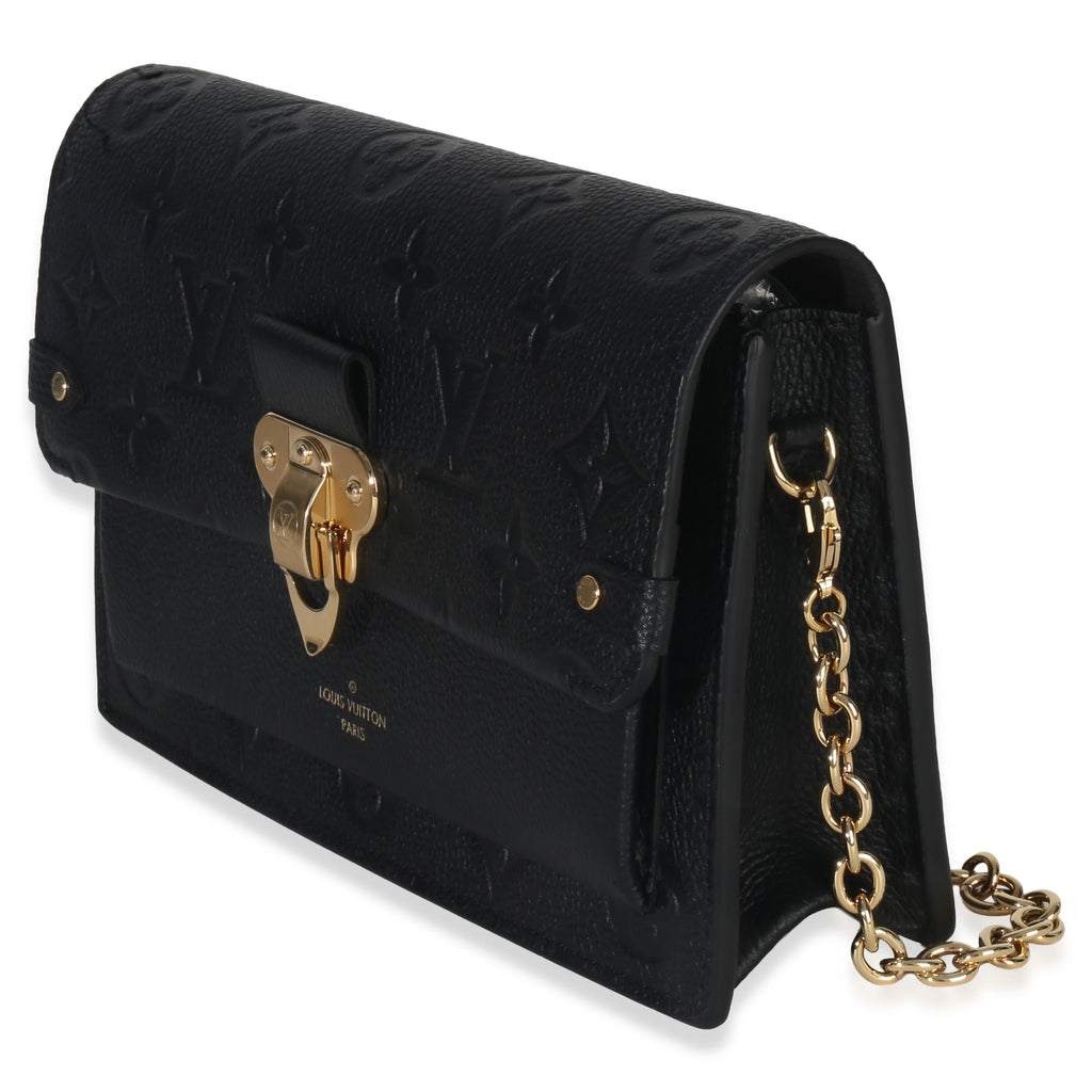 Louis Vuitton Black Monogram Empreinte Vavin PM