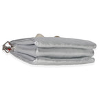 Louis Vuitton Silver Metallic Monogram Embossed Lambskin Coussin PM