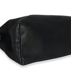 Gucci Black Pebbled Calfskin Medium Soho Chain Shoulder Bag