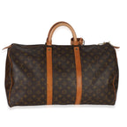 Louis Vuitton Monogram Canvas Keepall Bandouliere 50