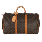 Louis Vuitton Monogram Canvas Keepall Bandouliere 50