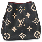Louis Vuitton Black Beige Giant Monogram Empreinte NeoNoe MM