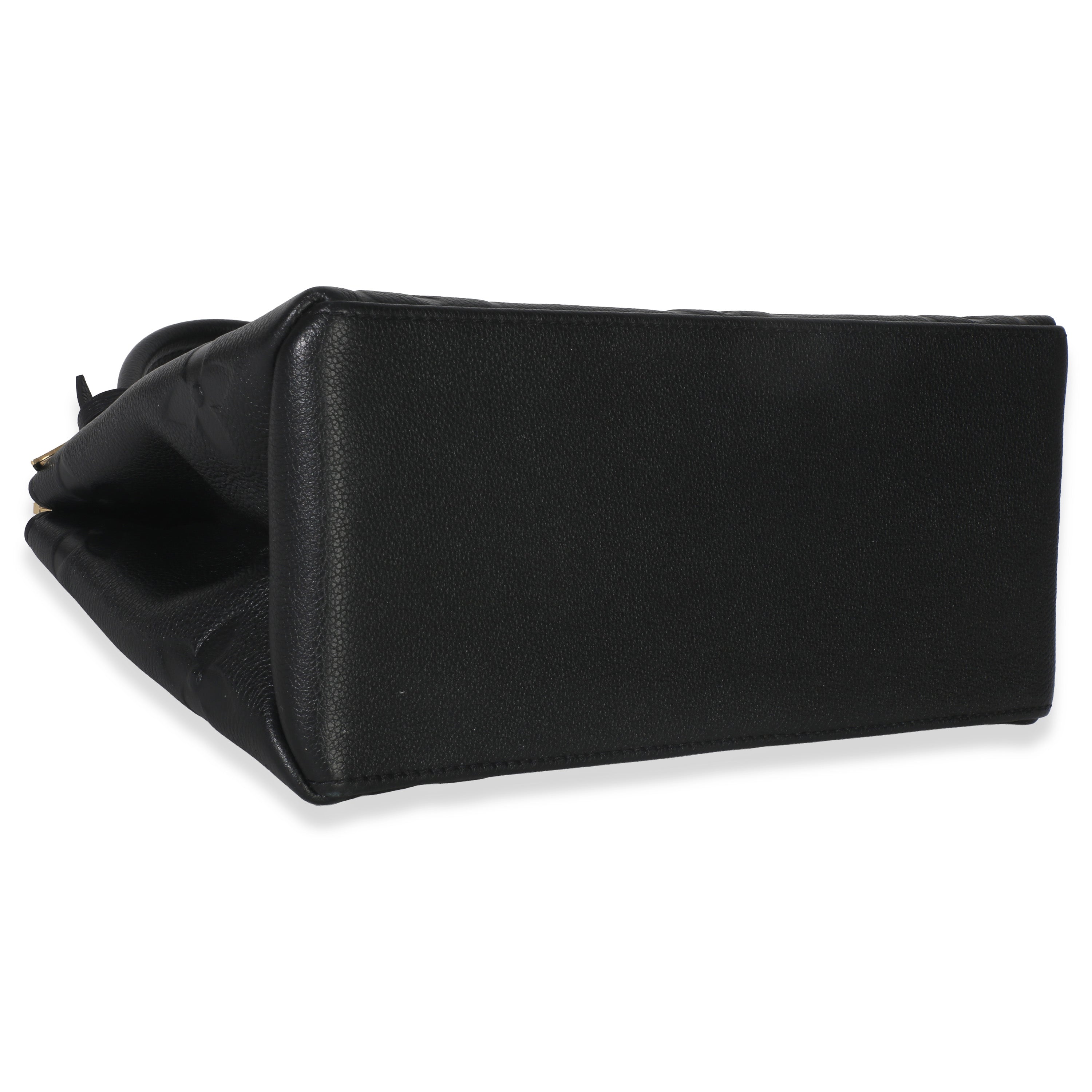 Louis Vuitton Black Monogram Empreinte Giant Grand Palais