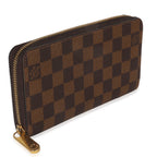 Louis Vuitton Damier Ebene Canvas Zippy Wallet
