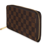 Louis Vuitton Damier Ebene Canvas Zippy Wallet