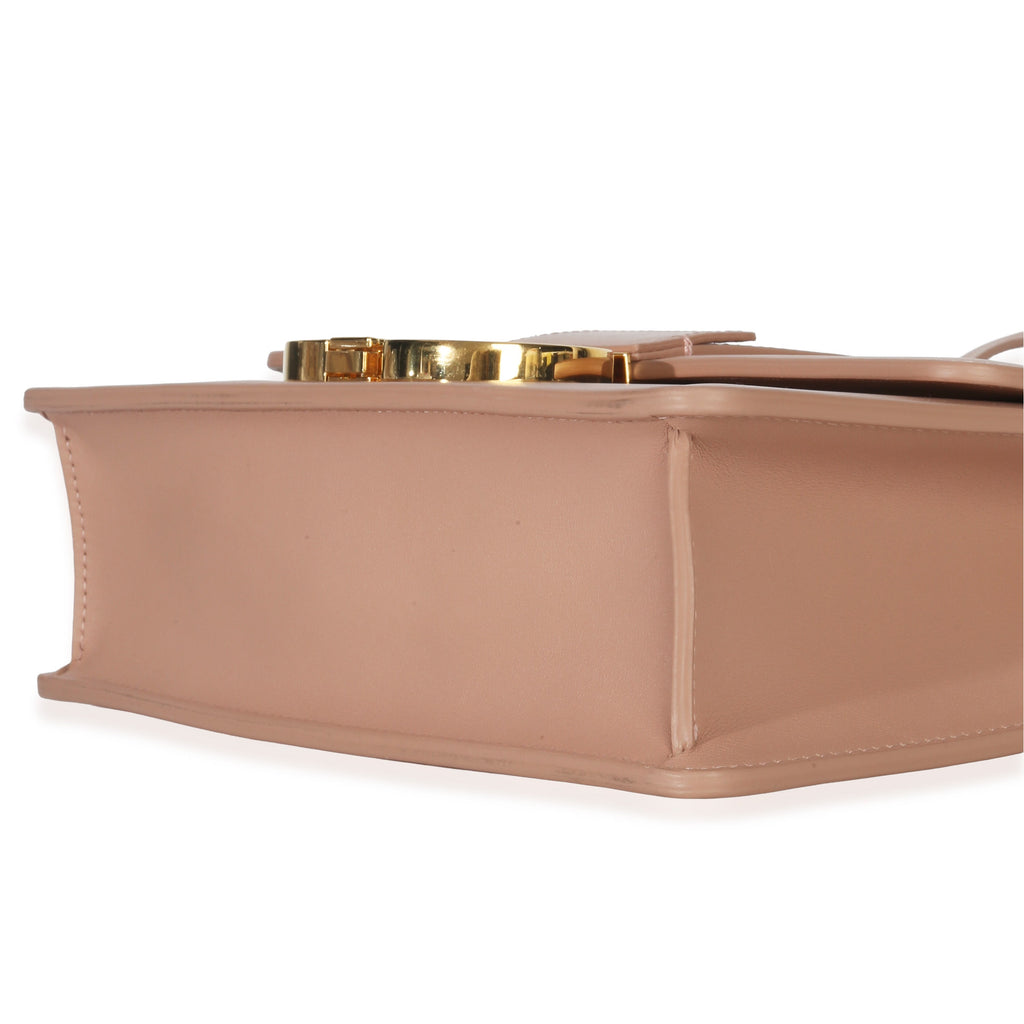 Christian Dior Beige Smooth Box Calfskin 30 Montaigne Flap Bag