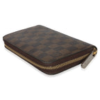Louis Vuitton Damier Ebene Canvas Zippy Wallet