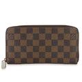 Louis Vuitton Damier Ebene Canvas Zippy Wallet