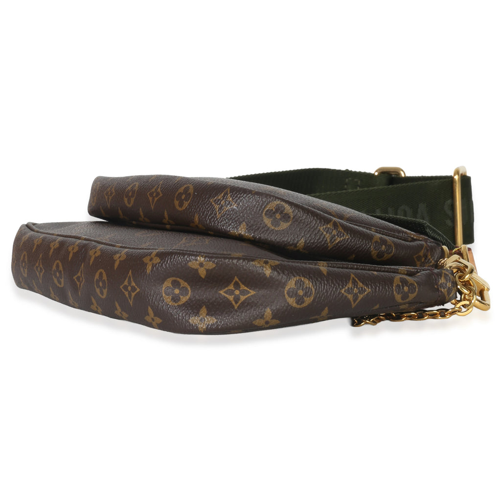 Louis Vuitton Kaki Monogram Canvas Multi Pochette Accessoires