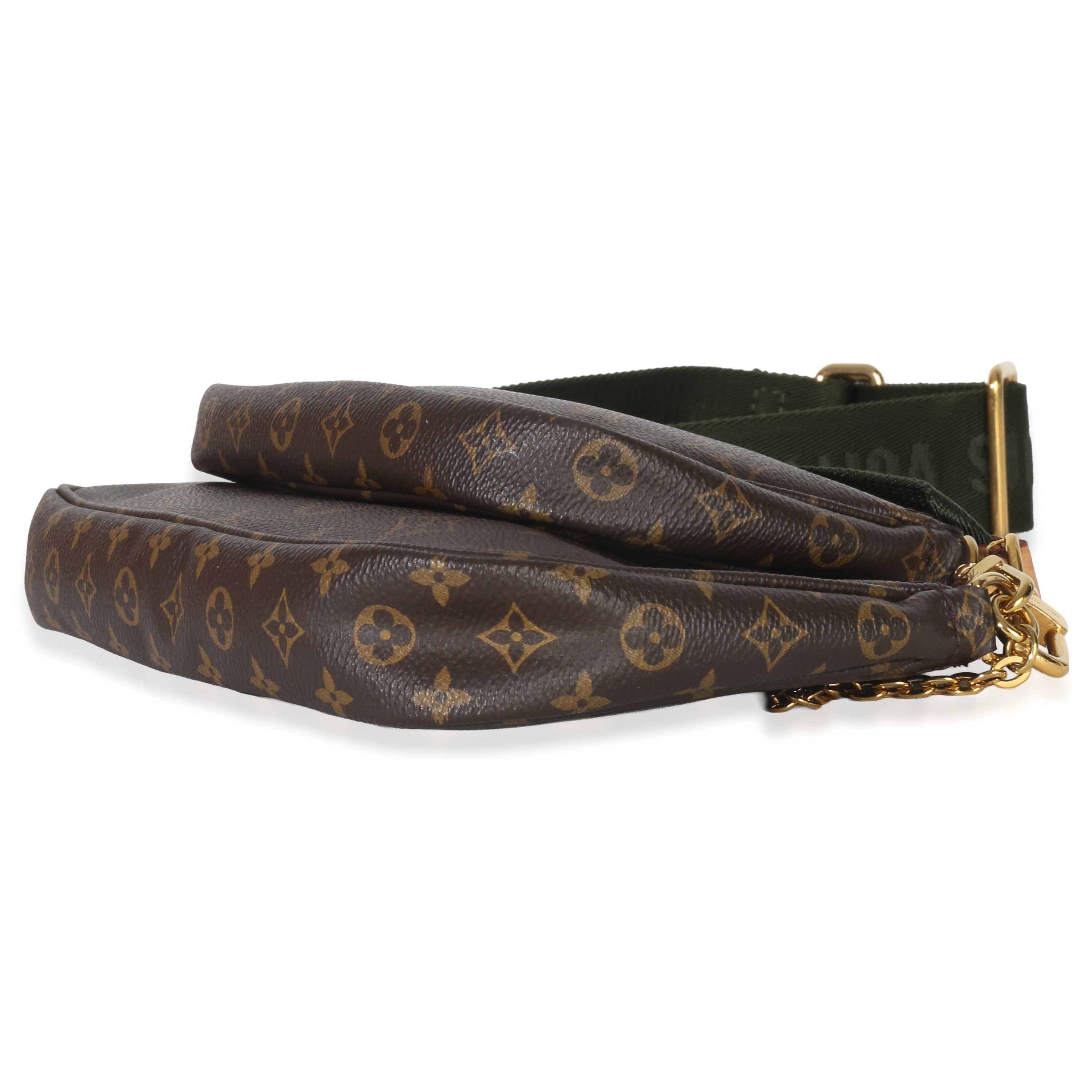 Louis Vuitton Kaki Monogram Canvas Multi Pochette Accessoires