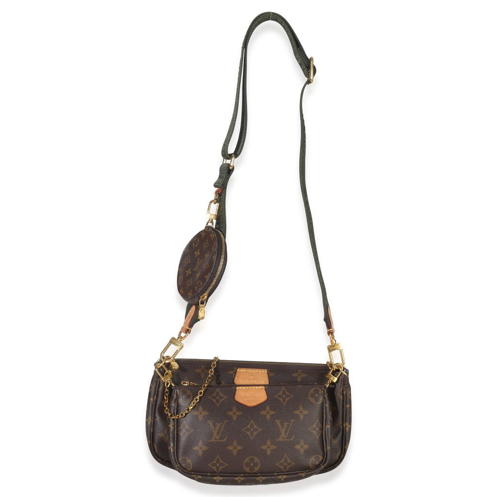 Louis Vuitton Kaki Monogram Canvas Multi Pochette Accessoires