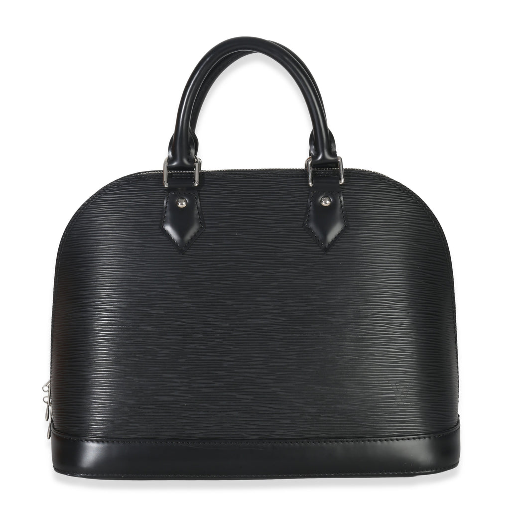 Louis Vuitton Black Epi Alma PM