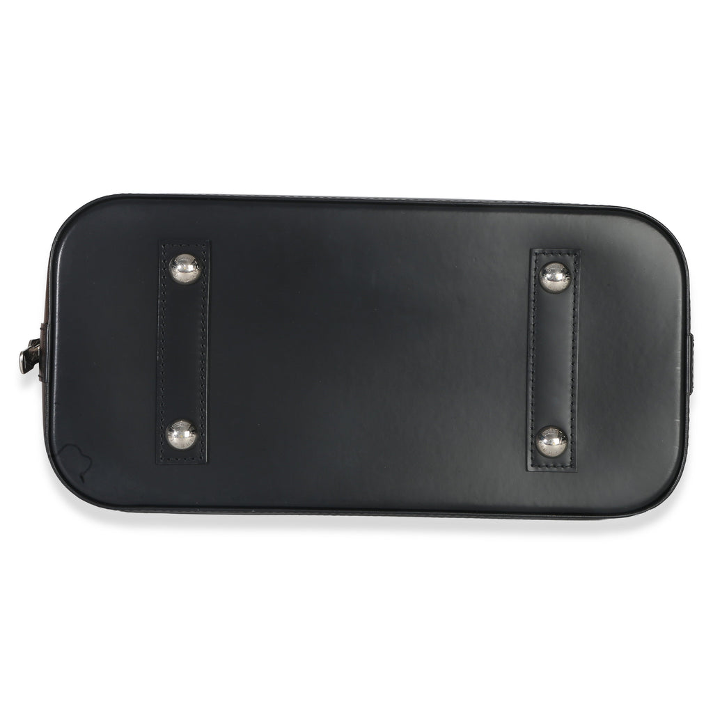 Louis Vuitton Black Epi Alma PM