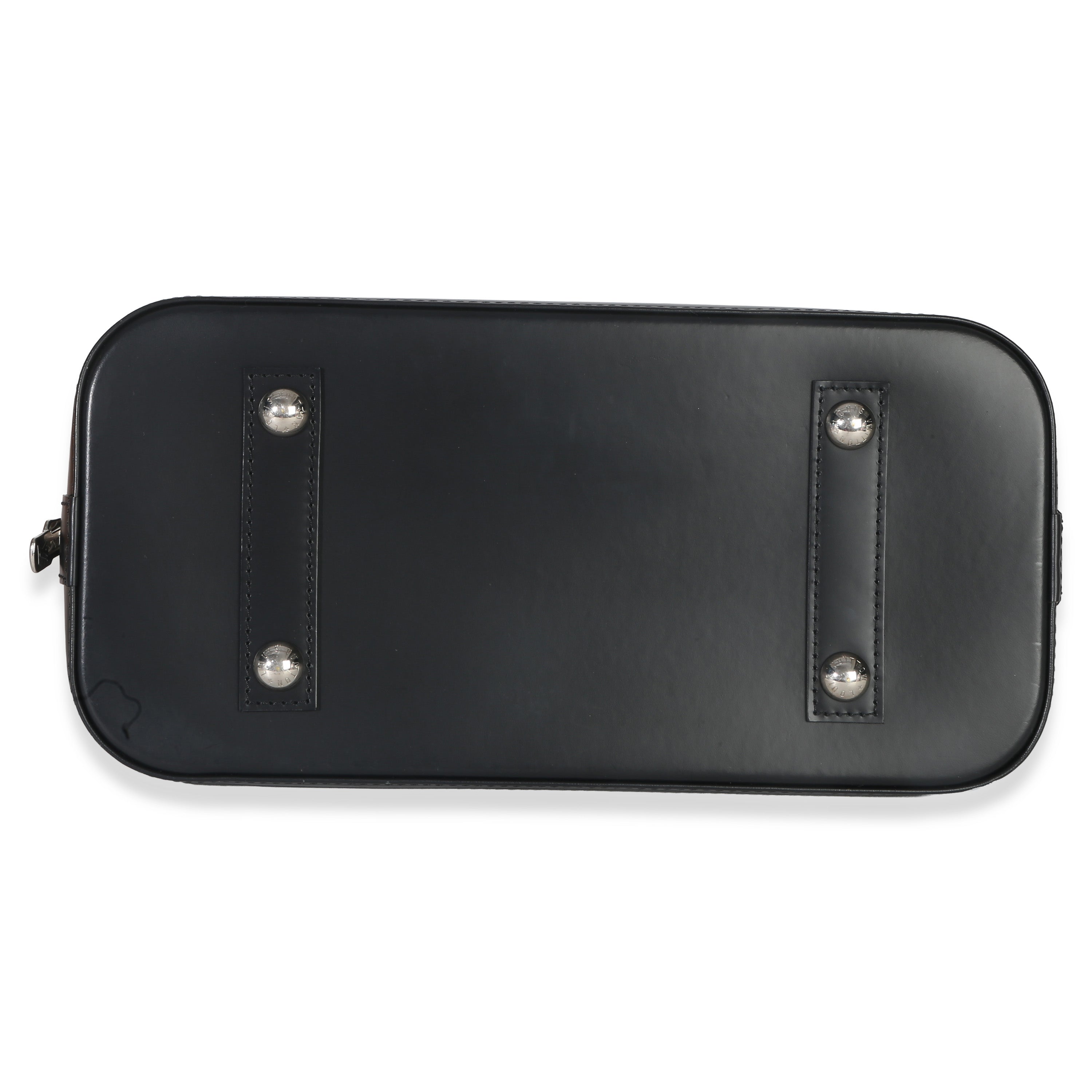 Louis Vuitton Black Epi Alma PM
