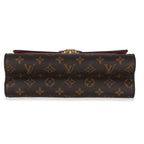 Louis Vuitton Burgundy Brown Monogram Canvas Victoire Chain Bag
