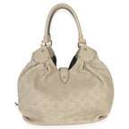 Louis Vuitton Beige Monogram Mahina L Hobo