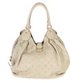 Louis Vuitton Beige Monogram Mahina L Hobo