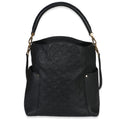 Louis Vuitton Black Monogram Empreinte Mélie Hobo