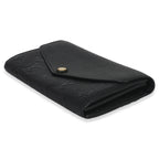 Louis Vuitton Black Empreinte Sarah Wallet