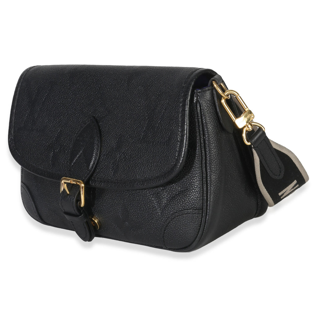 Louis Vuitton Black Giant Monogram Empreinte Diane Bag