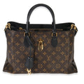Louis Vuitton Black Monogram Canvas Flower Tote