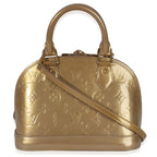 Louis Vuitton Beige Poudre Monogram Vernis Alma BB