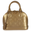 Louis Vuitton Beige Poudre Monogram Vernis Alma BB