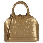 Louis Vuitton Beige Poudre Monogram Vernis Alma BB
