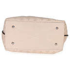 Louis Vuitton Creme Monogram Mahina Carmel Hobo