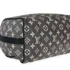 Louis Vuitton Black Monogram Denim Jacquard Speedy Bandouliere 25