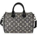 Louis Vuitton Black Monogram Denim Jacquard Speedy Bandouliere 25