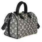 Louis Vuitton Black Monogram Denim Jacquard Speedy Bandouliere 25