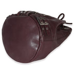 Saint Laurent Bordeaux Smooth Calfskin Medium Rider Bucket Bag