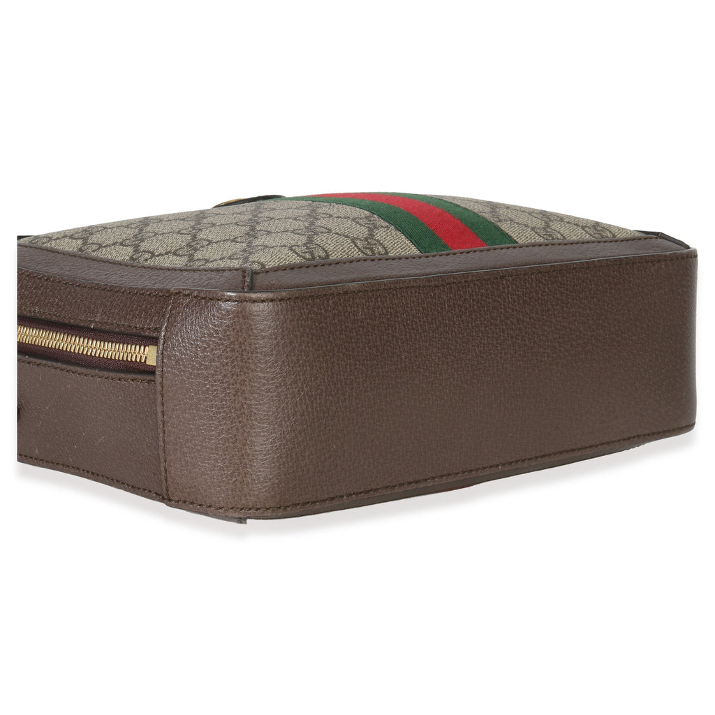 Gucci GG Supreme Small Ophidia Web Top Handle