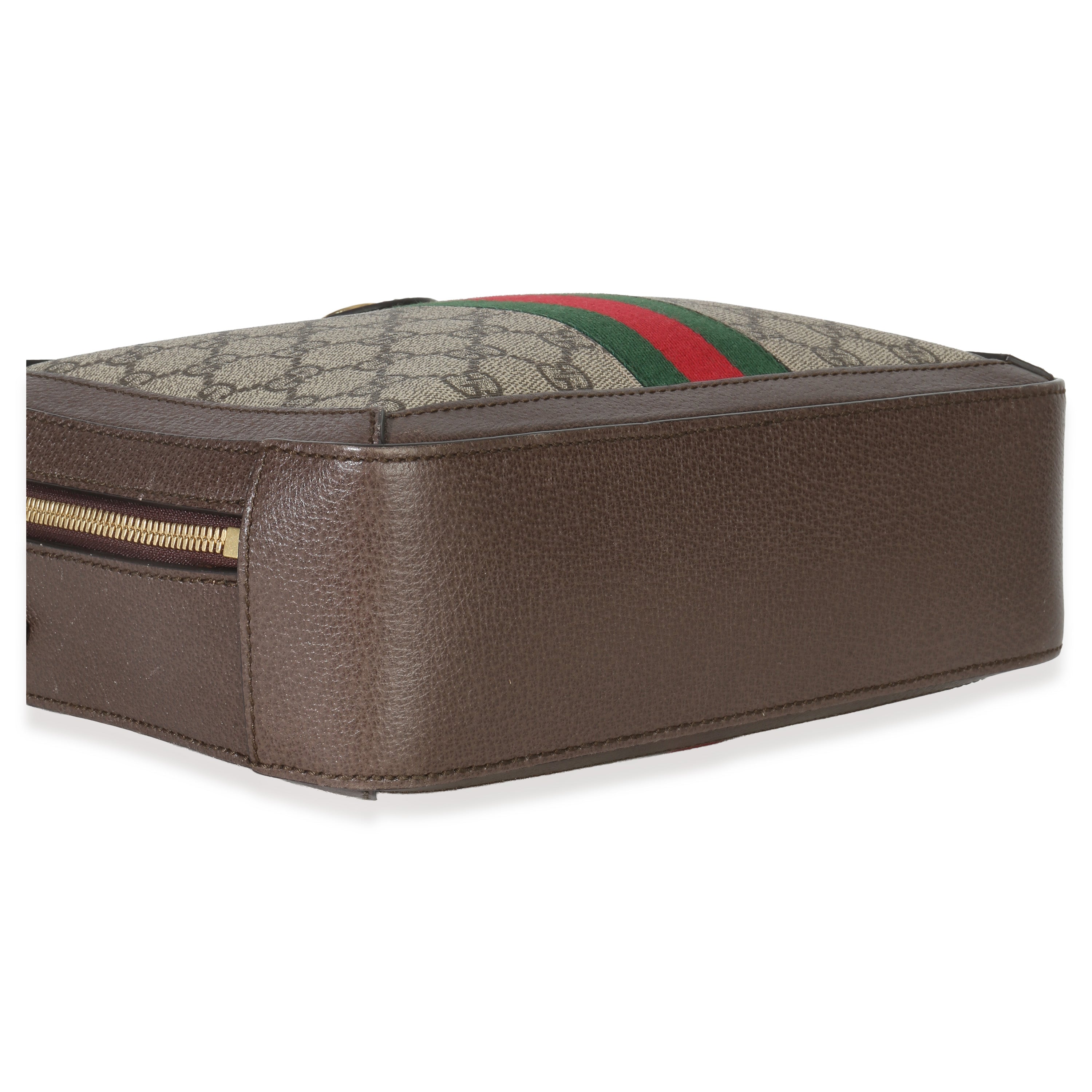 Gucci GG Supreme Small Ophidia Web Top Handle