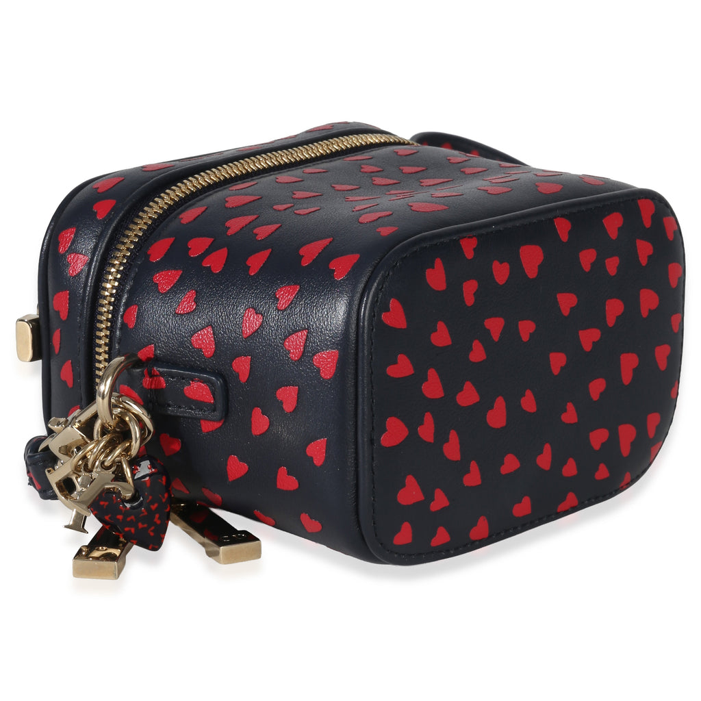 Christian Dior Blue Red Dioramour DiorTravel Micro Vanity Case