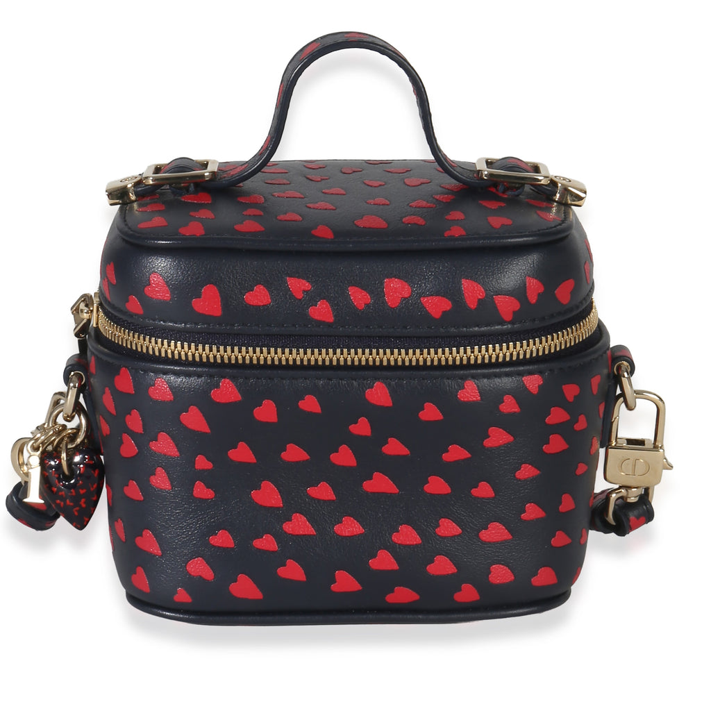 Christian Dior Blue Red Dioramour DiorTravel Micro Vanity Case