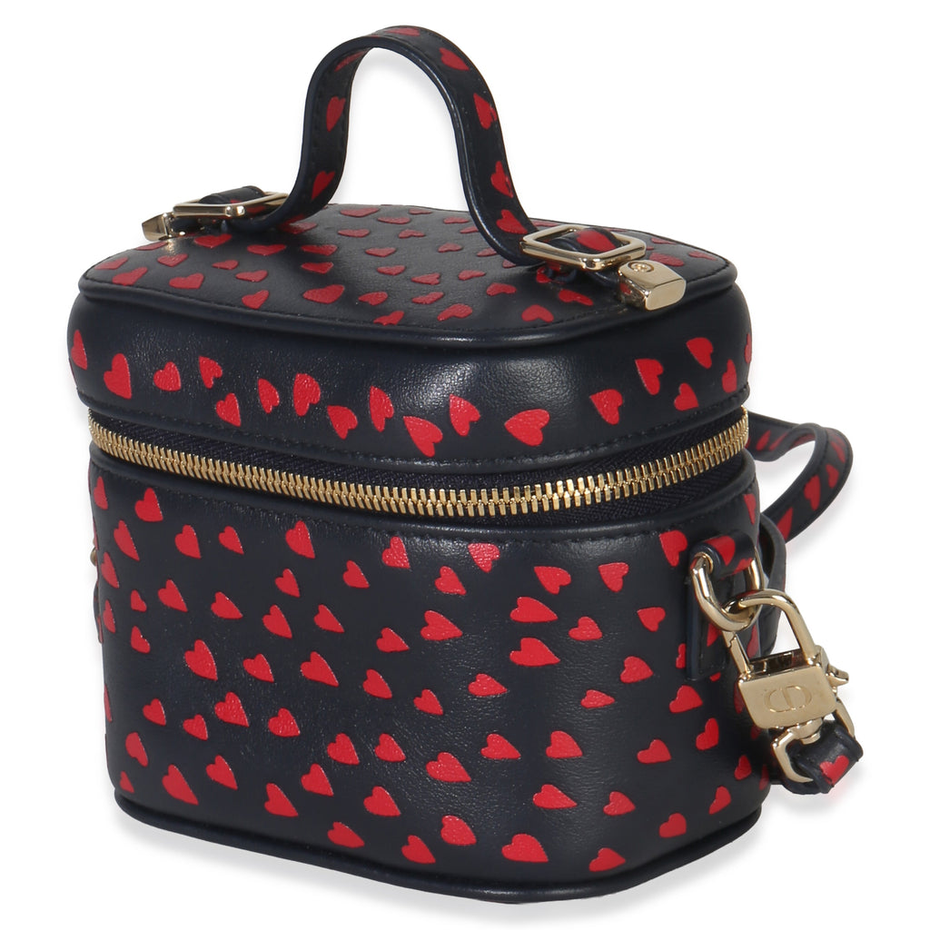 Christian Dior Blue Red Dioramour DiorTravel Micro Vanity Case