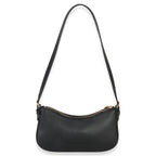 Louis Vuitton Black Calfskin Pochette LV Bloom