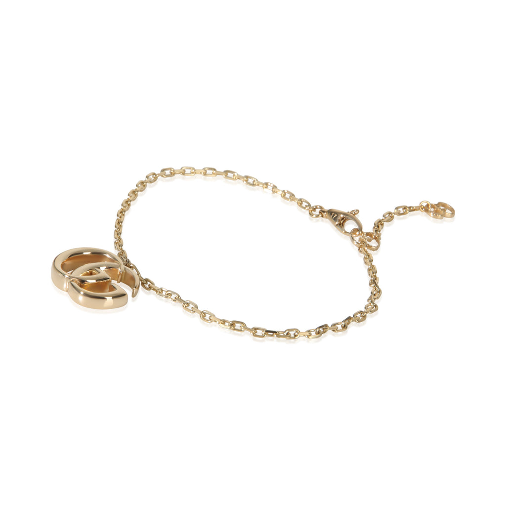 Gucci Yellow Gold  GG Marmont Charm Bracelet