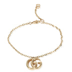 Gucci Yellow Gold  GG Marmont Charm Bracelet