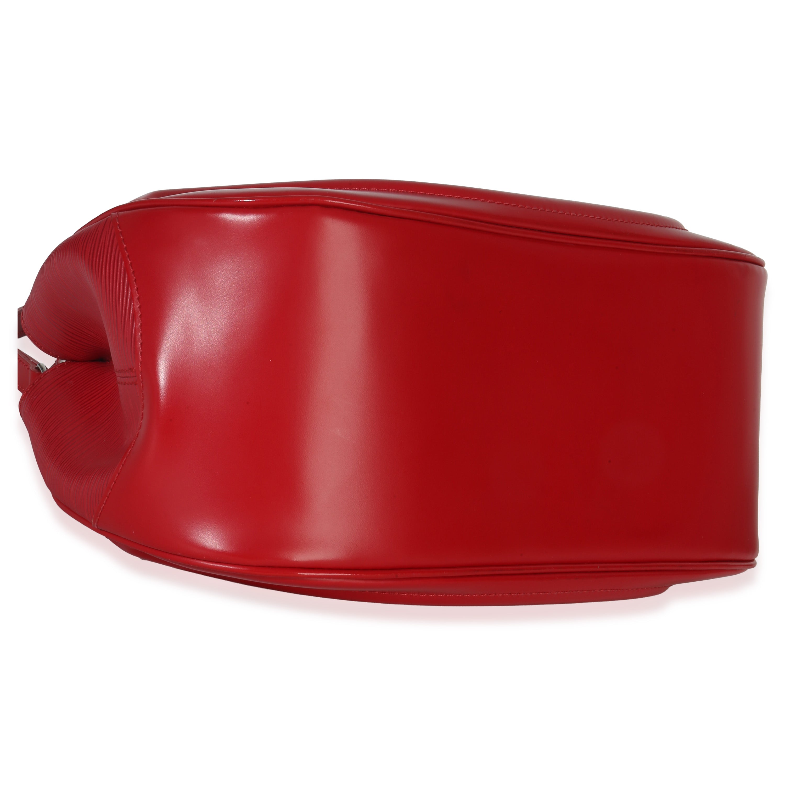 Louis Vuitton Red Epi Leather Montaigne Shoulder Bag