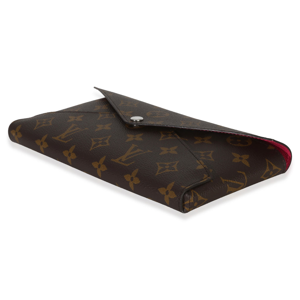 Louis Vuitton Pondichery Pink Monogram Canvas Kirigami Organizer Wallet