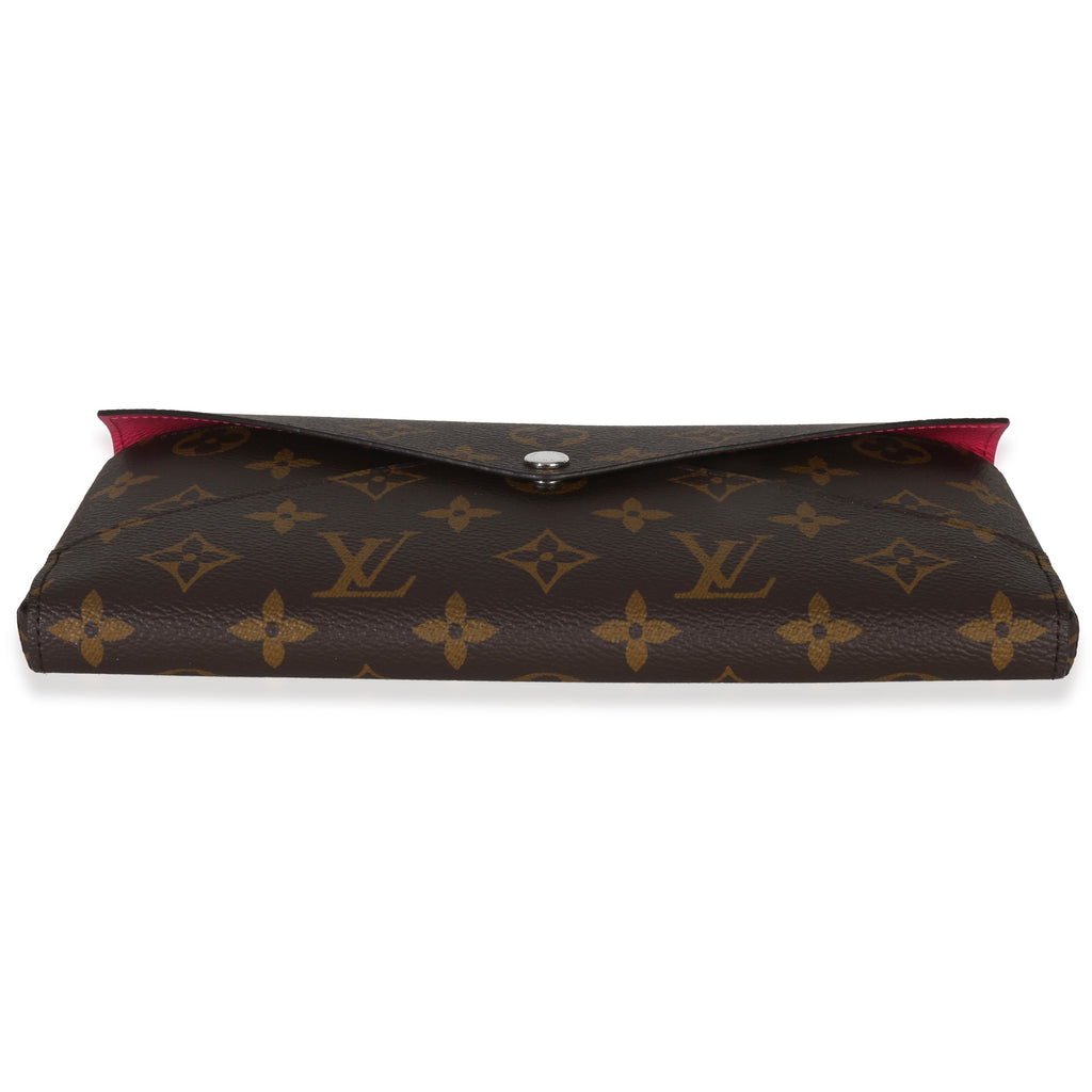Louis Vuitton Pondichery Pink Monogram Canvas Kirigami Organizer Wallet