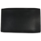 Blue Black Cream Suede Grained Calfskin Small Trapeze Bag