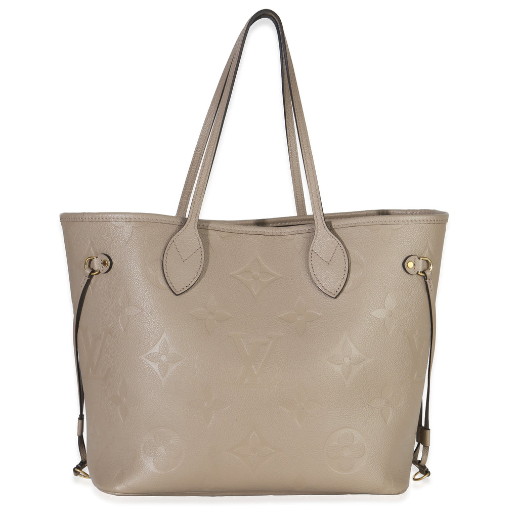 Louis Vuitton Turtledove Giant Monogram Empreinte Neverfull MM