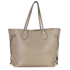 Louis Vuitton Turtledove Giant Monogram Empreinte Neverfull MM