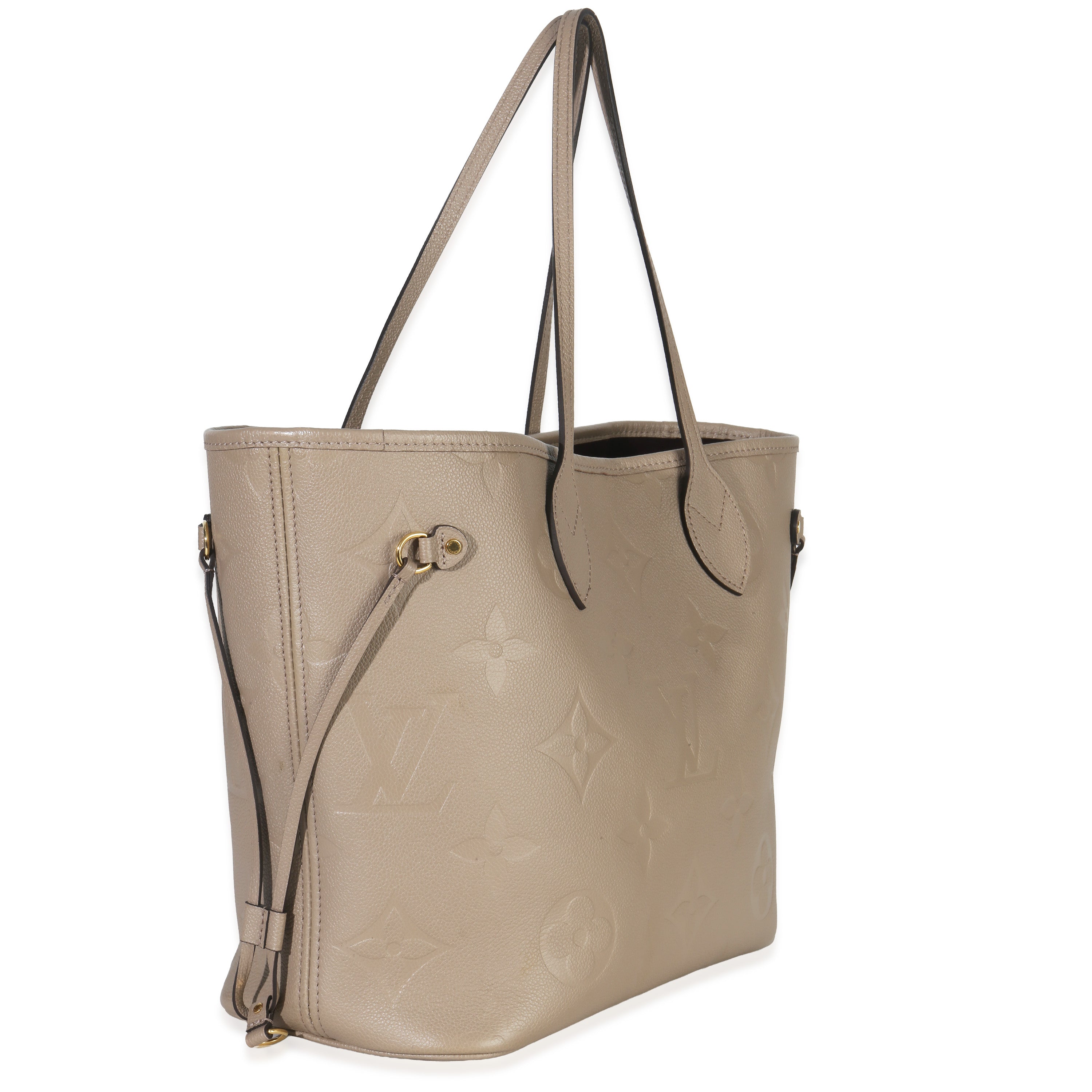 Louis Vuitton Turtledove Giant Monogram Empreinte Neverfull MM