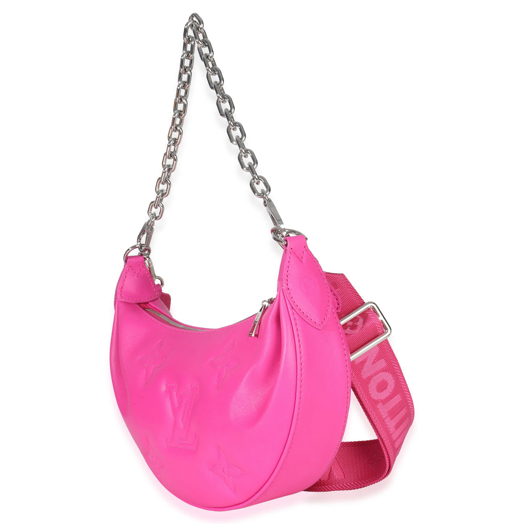 Louis Vuitton Pink Calfskin Bubblegram Over The Moon