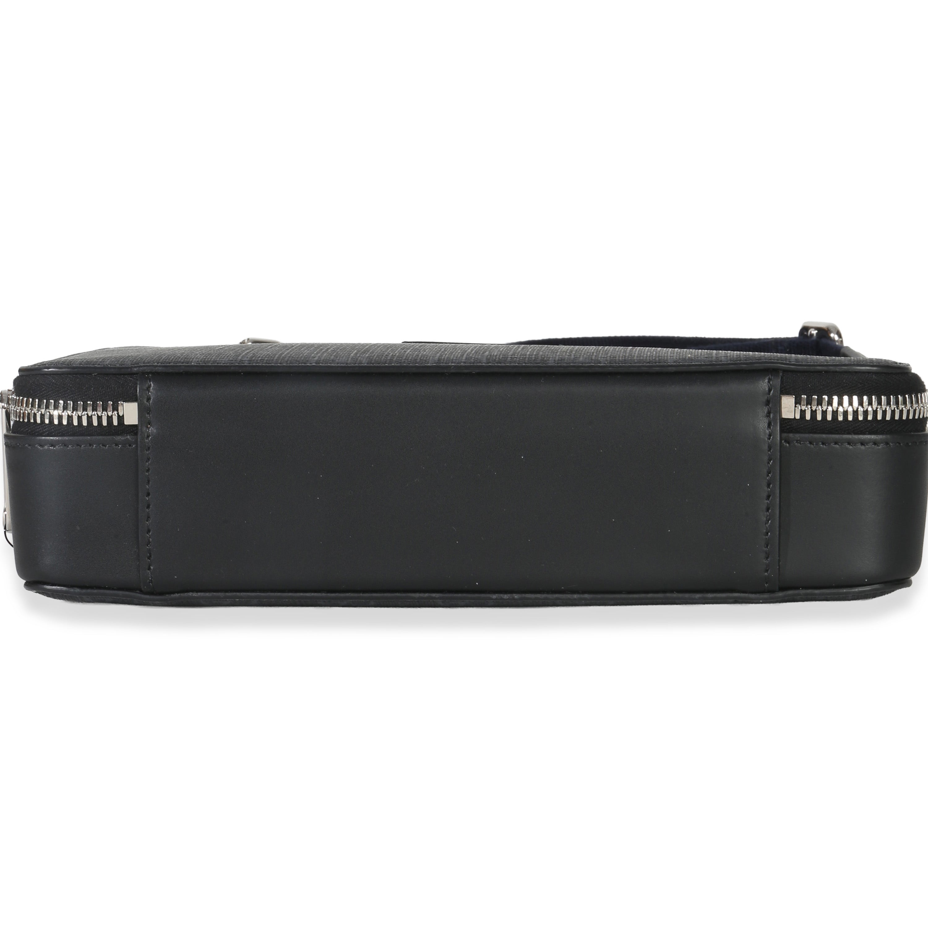 Gucci Black GG Supreme Canvas Web Small Crossbody Bag